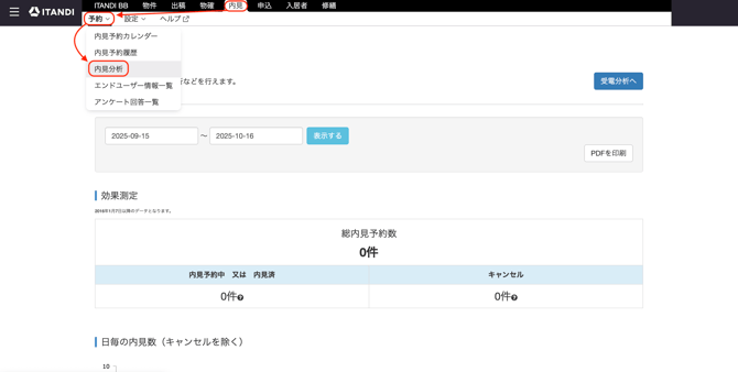 内見_予約_内見分析